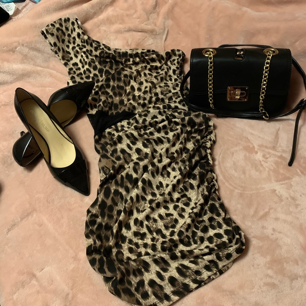 Leopard Party Dress